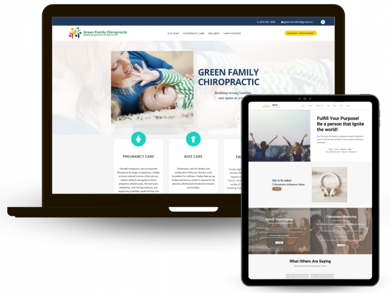 website mockup (1080 × 800 px)